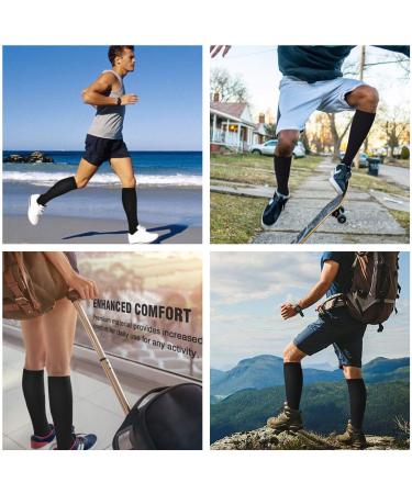 Evolyline 3 Couple Compression Stockings for Men & Women - Medical Support Socks for Leg Pain Varicose Veins & Thrombosis - Open Lace Design - Black S-M - Buy Online on SooperMarket.com