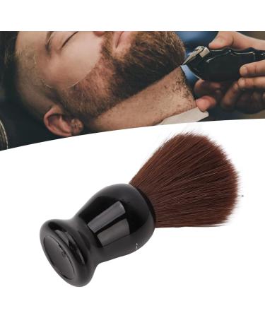 Pilipane Shave Brush - Quick Drying Bart Brush for Men | Soft Brown Nylon Hair & Comfortable Black Handle | Perfect for Home & Salon Beard Care - Buy Online on SooperMarket.com
