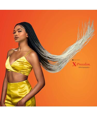 Sensationnel X-pression Prestretched Braiding Hair 3X 58 Inch Kanekalon Flame Retardant Yaki Braid - SM1B/27 - Buy Online on SooperMarket.com