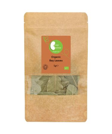 Organic Dried Bay Leaves - Certified Organic - by Busy Beans Organic (5g)