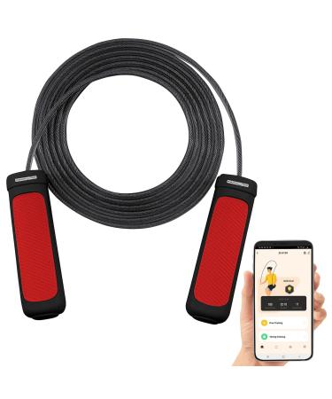 Pearl Sports Jumping part: Smarts ball bearing jump rope Bluetooth app heart rate & g sensor (fitness jumping rope fitness ball bearing jump rope anti-slip)