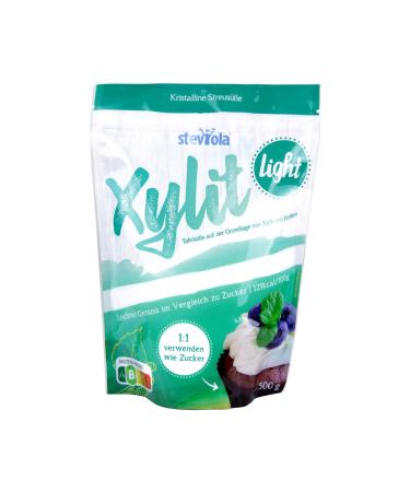 Steviola/Xylit Light/calorie -reduced sweet/suitable for food and drinks/vegan and of course/sweetness without sugar/500g xylht 500g