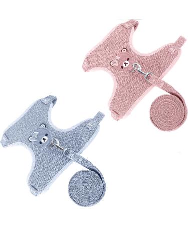 Jocxzi adjustable rabbits adjustable rabbits leash adjustable rabbit dishes cat dishes with a leash adjustable for small animal kitty pet dishes 2 pieces