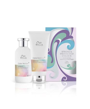 Wella Professionals Color Motion Strong & Protected Colour Hair Gift Set Colour Protection Shampoo 250 ml & Colour Protection Conditioner 200 ml