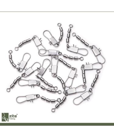 Zite Fishing Triple Swivel Set - 15 Pieces 3 Sizes for Trout & Sbirolino - Essential Fishing Accessories - Buy Online on SooperMarket.com