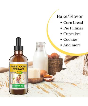 Sweet Corn Extract for Baking - Flavoring - Keto Cornbread - 2oz 60ml - Buy Online on SooperMarket.com