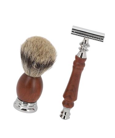 Premium Manual Beard Bowl Set - Complete Dry Beard Brush Kit for Men | Durable Alloy | Perfect for Bathroom Grooming - Buy Online on SooperMarket.com