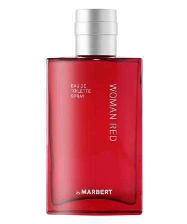 Woman Red Eau De Toilette Spray for Women 3.4 Ounce