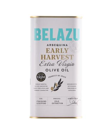Belazu Early Harvest Olive Oil Tin 1L Pack of 1 1 l (Pack of 1)
