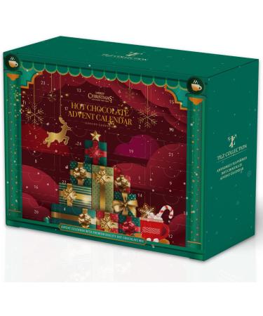 Hot Chocolate Advent Calendar 2023-24 Days Hot Chocolate Flavour Selection of Toasted Marshmallow Hazelnut Gingerbread Salted Caramel and More - Hot Chocolate Gift Set | Christmas Set - Buy Online on SooperMarket.com