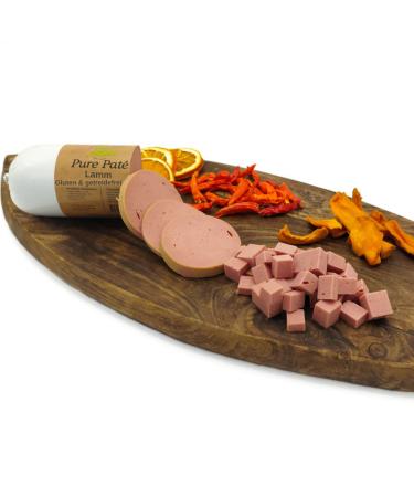 Paw Natural Hundenwurst Cutting Festival |3x400g lamb-sausage |Gluten and grain-free |From fresh meat of healthy animals (lamb 3x400gr) lamb 400 g (3 pack)