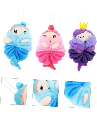 NOLITOY 9 Pcs Bath Ball Set | Exfoliating Body Scrubber & Skin Cleaning Supplies for Perfect Bathing Experience - Buy Online on SooperMarket.com