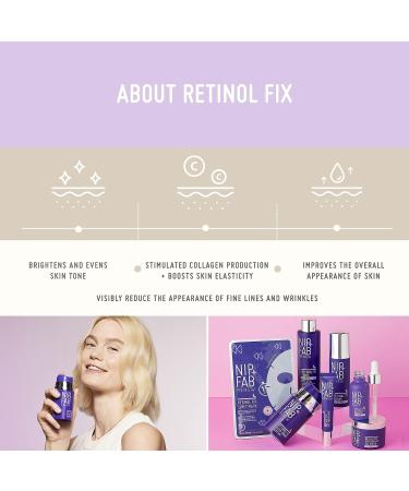 Nip+Fab Retinol Fix Overnight 0.1% Retinol Cream with Hyaluronic Acid - 1.7 Fl. Oz. Night Cream for Pigmentation, Dark Spots, and Pro-Age Facial Care - Buy Online on SooperMarket.com