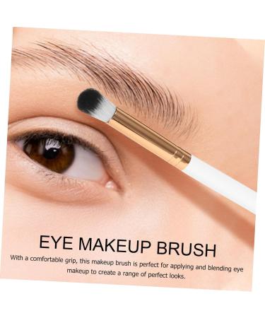 FOYTOKI 10pcs Precision Eyeshadow Brush Eye Shadow Makeup Brush Eye Makeup Kit Wooden Handle - Buy Online on SooperMarket.com