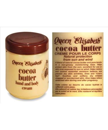Queen Elisabeth Cocoa Butter Hand and Body Cream 500ml - Moisturizing Cream for Soft Skin - Buy Online on SooperMarket.com