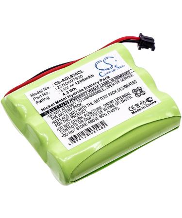 DCH 1200mAh 124402 Battery Replacement for AEG Flair DA Liberty Flair Flair CS41 BT-192 Flair D CLT5 CS41 124402