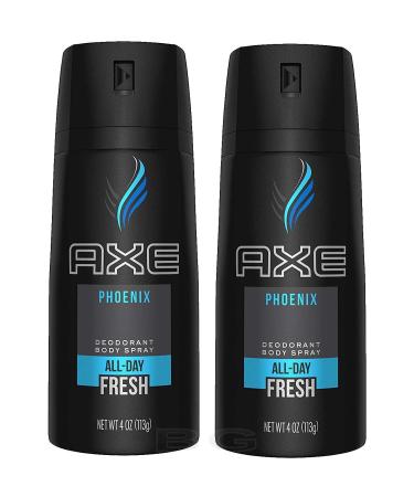 AXE Body Spray for Men - Phoenix - 4 oz - 2 pk