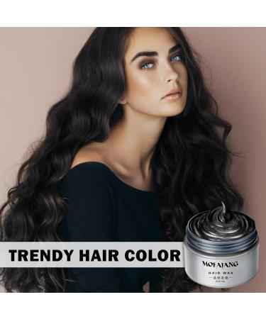 Black Hair Dye Wax - Temporary Washable Color for Parties Cosplay & Daily Use | All Day Hold & Easy Removal - Buy Online on SooperMarket.com