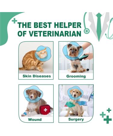 Adjustable Supet Dog Cone Collar for Large and Small Dogs - Blue XXXL - Buy Online on SooperMarket.com