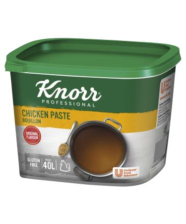 Knorr Gluten Free Chicken Paste Bouillon 1 kg Chicken 1.00 kg (Pack of 1)