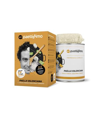 Paellissimo Paella Set for Authentic Valenciana Recipe | Includes Paella Rice Spice & Broth | Perfect for 2-3 People | Michelin-Star Quality - Buy Online on SooperMarket.com