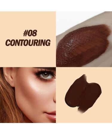 Prreal Contour Beauty Wand - Liquid Face Concealer Pen with Cushion Applicator | Waterproof Blendable Contouring Makeup | 0.53oz (#08) - Buy Online on SooperMarket.com