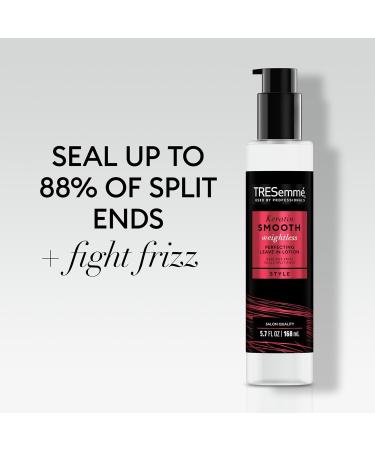 TRESemm Perfecting Leave-In Lotion Keratin Smooth | Reduce Frizz & Seal Split Ends | 5.7 oz Hair Styling Agent - International Shipping Available - Buy Online on SooperMarket.com