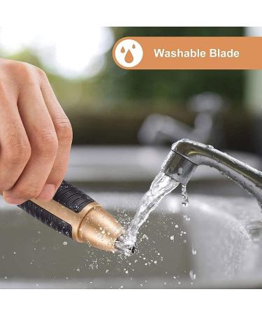 Portable Waterproof Nose and Ear Hair Trimmer - Electric Trimmer with Large-Capacity Storage for Easy Cleansing | Ideal for Home & Travel - Buy Online on SooperMarket.com