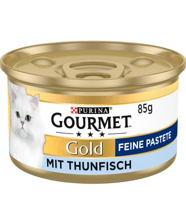 Gourmet PURINA GOURMET Gold Fine Pate wet cat food with tuna 12-pack (12 x 85g)