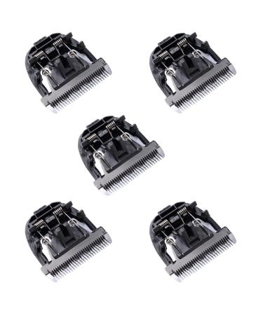 Lckiioy 5X Black Ceramic Titanium Knife Pet Dog Hair Trimmer Blade Clipper for P2 P3 P6 P9 S1 ZP-295 ZP-293 4