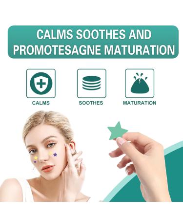 112 Counts Star-Shaped Pimple Patches - Hydrocolloid Acne Stickers for All Skin Types - Effective Pimple Patch Set - Buy Online on SooperMarket.com