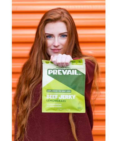 Prevail Grass Fed Beef Jerky 3 Pack | Low Sodium, Keto, Paleo | 12g Protein, Soy & Gluten-Free - Buy Online on SooperMarket.com