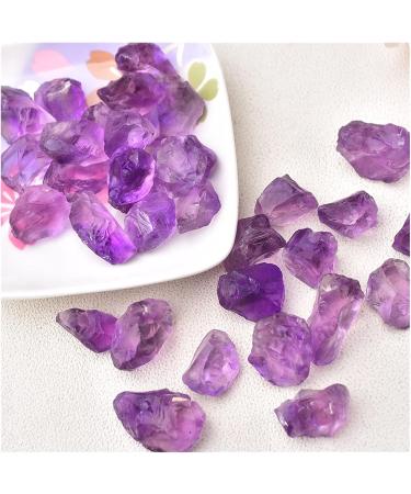 Gemstones and Crystals Natural Crystals Stone Minerals Specimen Amethyst Rose Quartz Irregular Shape Rough Rock Stone Aquarium Decoration FUZEGRDLI (Color : Dreamy Purple Size : 30g) 30g Dreamy Purple - Buy Online on SooperMarket.com