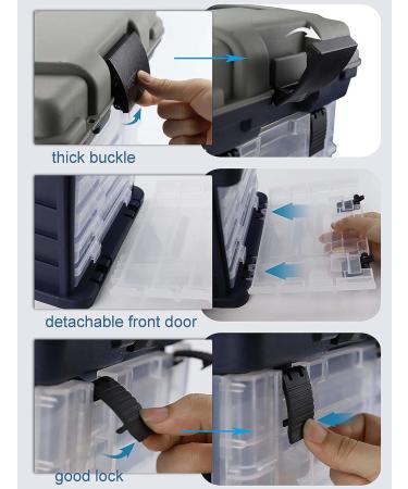 Ducurt 4-Layer Large Tackle Box Organizer for Fishing Storage - Buy Online on SooperMarket.com