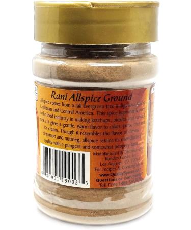 Rani Allspice (Kabab Chini) Ground Powder 3oz (85g) PET Jar - All Natural, Vegan, Gluten Friendly, NON-GMO - Indian Origin - 85g (Pack of 1) - Buy Online on SooperMarket.com