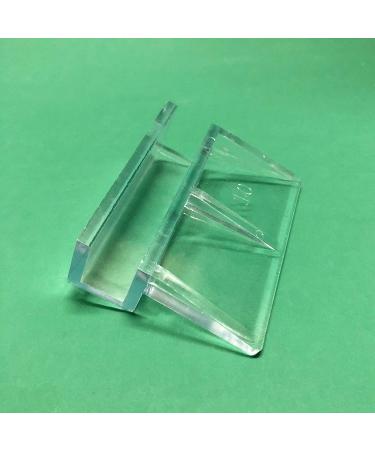 J-star 6 Pcs Acrylic Aquarium Clips for Rimless Tanks - Glass Lid Support Holders - 10mm Transparent Fish Tank Clips - Buy Online on SooperMarket.com
