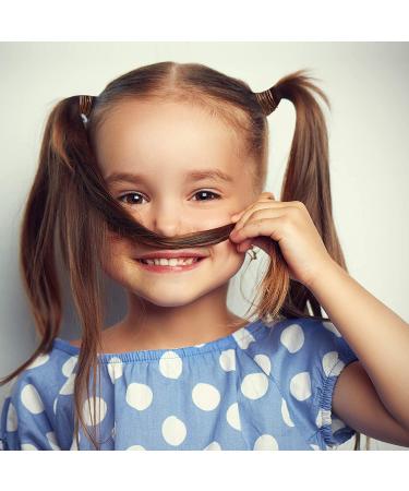 1000 Dark Brown Mini Rubber Bands for Kids' Hair Braids - Soft Elastic Hair Accessories - Buy Online on SooperMarket.com