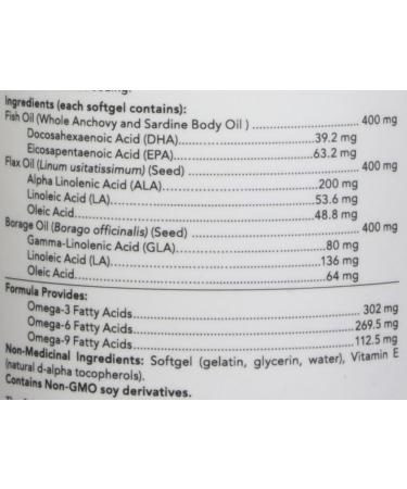 NOW Supplements Super Omega 3-6-9 1 200mg Softgels 180 Count Unflavored 180 count (Pack of 1) - Buy Online on SooperMarket.com