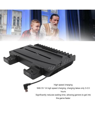 Game Controller RGB Cooling Base & Dual Charging Station - Efficient Cooling Stand for Gaming Consoles (Black) | Shop Internationally - Buy Online on SooperMarket.com