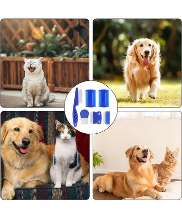 6 PCS Flea Comb for Cats Double Sided Professional Pet Flea Comb Cat Flea Comb with Fine Tooth Float Hair Tear Stain Removal Tool Flea Comb for Dogs for Small Medium & Large Pets - Buy Online on SooperMarket.com