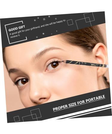 BELLIFFY 4pcs Two-in-one Eyebrow Pencil Eyebrow Makeup Pencils Black Eyebrow Pencil Brow Pencils Brown Wooden - Buy Online on SooperMarket.com