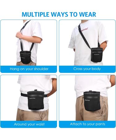 BriFit Dog Treats - Premium Dog Training Feed Bag Waterproof Snack Bags with Adjustable Belt & Magnetic Lock 17.5 x 13.6 x 8 cm - International Shipping - Buy Online on SooperMarket.com