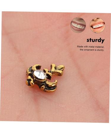PACKOVE Tooth Gems Kit 15 Pcs Retro Retro Decor Cosplay Grill Teeth Grills Crystal Stone European and American - Buy Online on SooperMarket.com