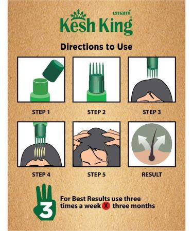 Kesh King Ayurvedic Hair Oil 100ml - Natural Hair Care Solution - Buy Online on SooperMarket.com