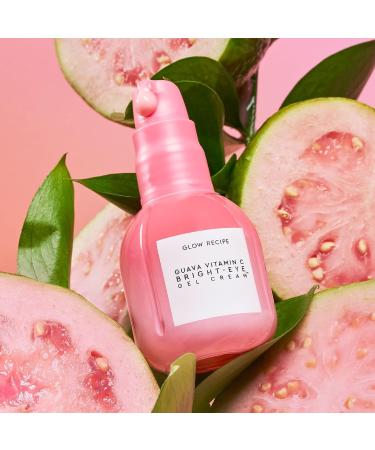 Glow Recipe Guava Vitamin C Bright-Eye Gel Cream - Brighten, Firm, & Hydrate Under Eye - 15ml - Buy Online on SooperMarket.com