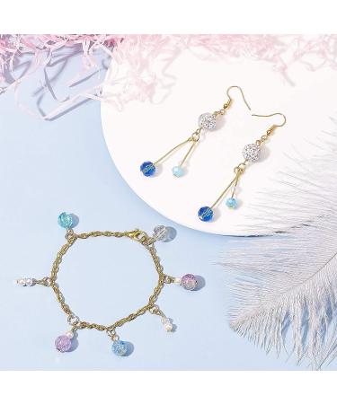 PandaHall 2000pcs Jewelry Head Pins - Iron Flat Head Beading Pins for DIY Earrings & Bracelets - 5 Colors, 0.78/1.18/1.37/1.81 Inch - Buy Online on SooperMarket.com