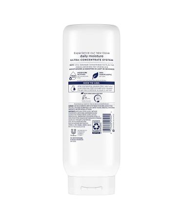 Dove Ultra Daily Moisture Concentrate Conditioner 20 oz - Fast-Detangle, Hydrates Dry Hair, 2X More Washes - Buy Online on SooperMarket.com