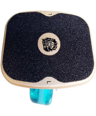 Pro Canadian Maple Drift Board Split Plate Skateboard with Light Blue Wheels - Buy Online on SooperMarket.com