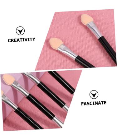 WOONEKY 30pcs Eye Shadow Stick Lipstick Applicator Sponge Eyeshadow Makeup Lip Gloss Make up Brush Aluminum - Buy Online on SooperMarket.com