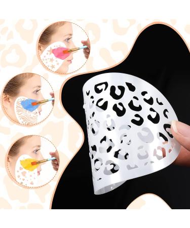 24-Piece Face Paint Stencils for Kids & Halloween Makeup - Vivid Style - Buy Online on SooperMarket.com